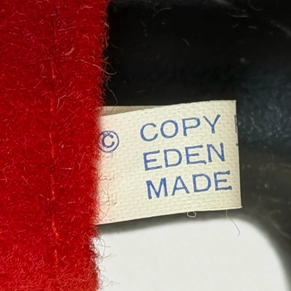 Vintage 1986 Paddington Bear Eden Toys Miniature Plush Toy in Bag Korea 5